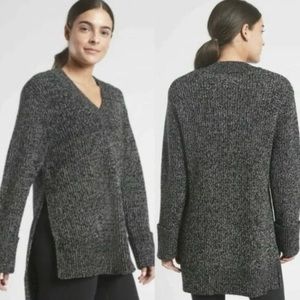 Athleta Wool Blend Long Oversized Sweater Size Large